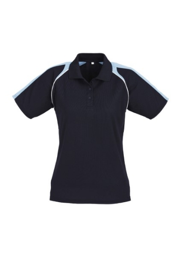 Picture of Biz Collection Ladies Triton Polo Shirt 50% Cotton 50% BizCool Polyester Pique Knit